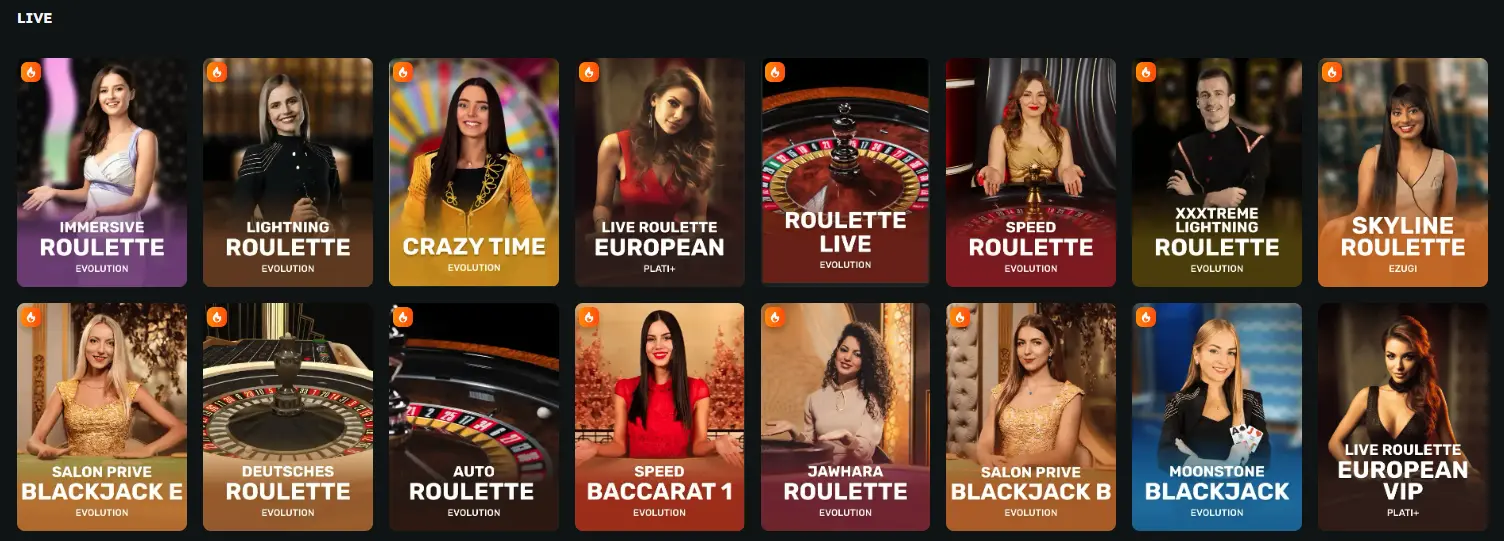 FoxSlots Live Casino